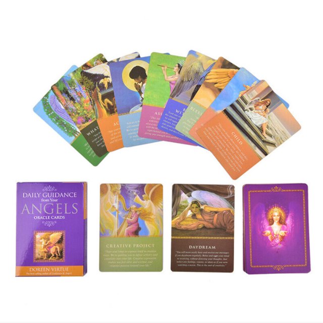Cartas de Tarot XianweiShao Ángeles nuevas para principiantes Juego de mesa 1327534450545