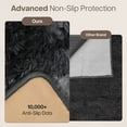 thumbnail image 5 of Moonlight20015 Area Rug 8x10ft non-slip Soft Fluffy Shaggy for Living Room Bedroom Décor Tye Dye Gray, 5 of 8