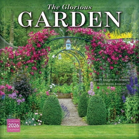 2026 Glorious Garden, the -- Clive Nichols Wall Calendar, (Paperback)