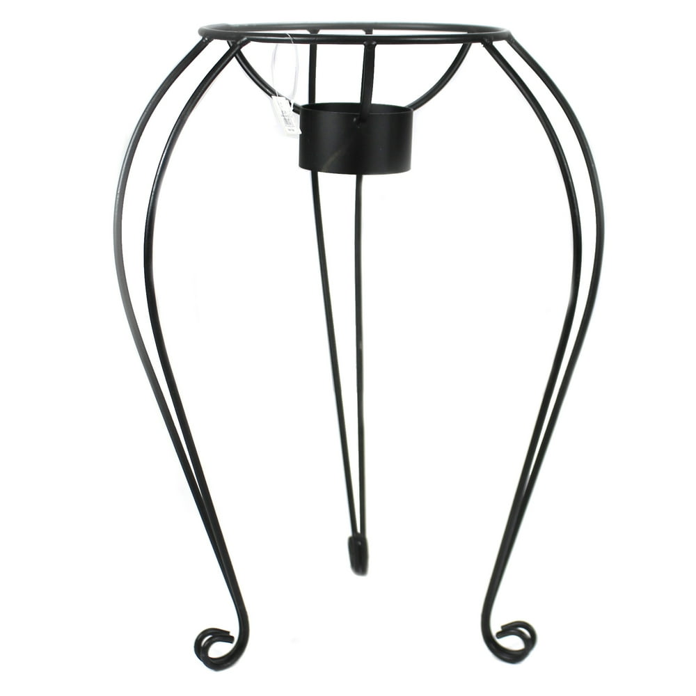 Home & Garden BLACK METAL GAZING BALL STAND Metal Holder Outdoor Patio