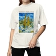 thumbnail image 2 of Vincent van Gogh Cypress Landscape Women's T-shirt, 2 of 3