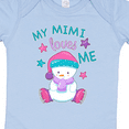 thumbnail image 4 of Inktastic My Mimi Loves Me Cute Snow Baby Boys or Girls Baby Bodysuit, 4 of 5