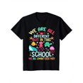 thumbnail image 1 of Back To School New Product PromotionKids Boys Girls "We are Different But in This School We Swim Together" Graphic T-Shirt, 1 of 7