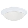thumbnail image 2 of Sea Gull Lighting 75434-15 Nash 1-Light Ceiling Flush Mount in White, 2 of 2