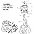 thumbnail image 5 of FibroPool Swimming Pool Diverter Valve - 2 Inch - 3 Way - Positive Seal & Non Lube Replacement Valve for Pools and Spas, 5 of 5