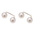 thumbnail image 1 of (2-Pack) Rinsvye Breast Needle Sweater Shawl Assortment with Pearl Brooch To Bouquet Jewelry Clothes From Falling off Cicada Brooch Durable and Practical, 1 of 4