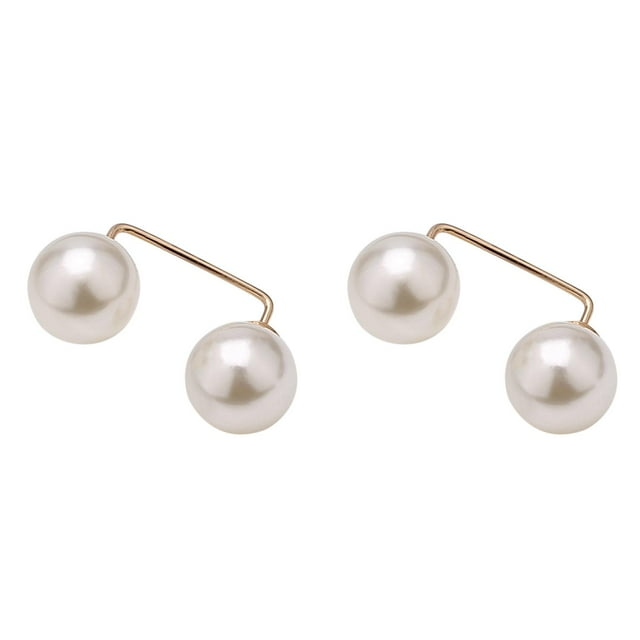 (2-Pack) Rinsvye Breast Needle Sweater Shawl Assortment with Pearl Brooch To Bouquet Jewelry Clothes From Falling off Cicada Brooch Durable and Practical