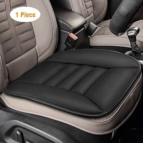 Seat Protector Comfort Universal for Car/ Home Use 1 Pack Memory Foam Soft Driver Seat Cushion Seat Cushion Non-slip Office/ Home Chair Pad Tsumbay Linen Car Seat Pad Unique Rhombic Design 