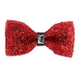 thumbnail image 3 of Men's New Year's Eve Party Suit Rhinestone Bow Tie Wedding Groomsmen Formal Bow Tie Mens Ties Pack Ties for Men Slim Fit Bow Hair Ties Tellies Hair Ties Decorative Hair Ties Shoe Ties No Tie Adults, 3 of 3