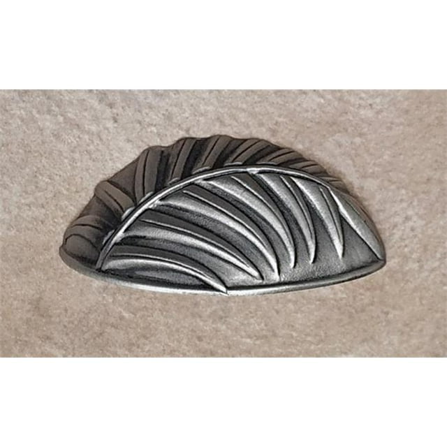 DArtefax DHP12B-SA Palm Leaf Bin Right Pull, Satin