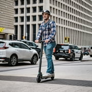 GOTRAX G2Plus Foldable Electric Scooter for Adult Teens Age of 8+ with 6 Tires, 200W 12mph, Gray