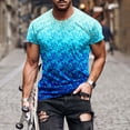 thumbnail image 2 of IROINNID Men'S T-Shirts Big and Tall T Shirts for Men, Lightweight Thin Basic Round Neck Casual Printed for Men, 2 of 5