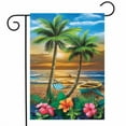 thumbnail image 2 of Briarwood Lane Sunset in Paradise Summer Garden Flag, 2 of 4