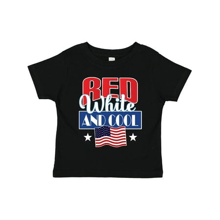 

Inktastic July 4th Party Red White Cool Gift Toddler Boy or Toddler Girl T-Shirt