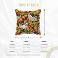 thumbnail image 4 of Bingfone Decorative Pillow Covers 20"X20" Sloth On The Branch Couch Pillow Cases Modern Farmhouse Covers For Couch Sofa Bed, 4 of 9