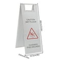 thumbnail image 6 of 2Pcs Stainless Steel Wet Floor Sign, Caution Wet Floor Sign, Safety Warning Sign, 6 of 23