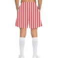 thumbnail image 4 of ITSAME Boys Swim Trunks, Quick-Dry Elastic Waist with Pockets Summer Seaside Vacation Surfing Shorts Red 12-13T, 4 of 8
