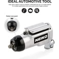 thumbnail image 4 of Neiko 30088A 3/8" Drive Butterfly Impact Wrench, 75 Foot/Pound High Power Outlet Air Wrench, 10,000 RPM Pneumatic Impact Wrench, 1/4” Air Inlet 3/8” Air Hose Size Pneumatic Tool for Mechanics, 4 of 4