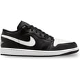 thumbnail image 2 of Nike Chaussures de Course Basses Air Jordan 1 Noires pour Hommes, 2 of 3