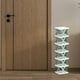 thumbnail image 5 of Zapatero Multicapa para El Hogar | Estante de Almacenamiento de Plástico Que Ahorra Espacio | Material Abs Duradero con Gran Capacidad de Carga | Diseño Apilable y Ajustable | Organizador Ventilado y, 5 of 6