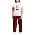 thumbnail image 4 of CafePress - Toy Poodle Manipulate Women's Light Pajamas - Women's Short Sleeve Print T-Shirt and Pants Light Cotton Pajama Set, 4 of 7