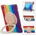 thumbnail image 5 of Funda colorida para Samsung Tab A7 de 10,4 pulgadas T500 con soporte de anillo ajustable grande y protección contra golpes., 5 of 5