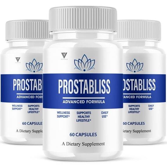 (3 Pack) Prostabliss Advanced Formula, Prosta Blis Health Support (180 Capsules)