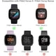 thumbnail image 2 of [2 unidades] compatible con Fitbit Versa 3 Fitbit Sense Bling Protector Case, Versa3 / Sense Accessories Hard PC Diamond Frame Cover Bumper para mujer (negro/oro rosa) Namotu CZDZ-HY198-1, 2 of 7