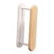 thumbnail image 4 of Organizador de perchas de ropa, estante de almacenamiento de perchas de ropa, gancho colgante de pared de doble nivel para balcón, lavadora de casa, 4 of 8