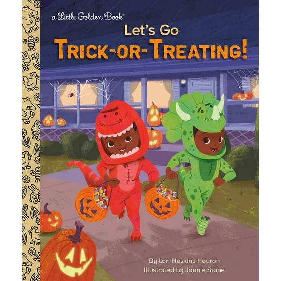 Little Golden Book Let's Go Trick-Or-Treating! (Hardcover)