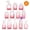 Gradient Powder, variant on odorsTT 12 Pack Glass Bud Vase Set, Small Vintage Vases for Centerpieces, Decorative Flower Vases for Wedding Home Table Decor, Mother's Day Decor, Ideal Mother's Day Gift - Gradient Blue