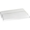 thumbnail image 1 of Reston Lloyd  Gas Rectangular Tin Burner Cover Set 2  White, 1 of 1