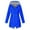 Blue, variant on TJAZFJPA Corduroy Jacket Women Solid Rain Jacket Outdoor Plus Size Hooded Windproof Loose Coat Womens Ski Jacket Womens Jackets