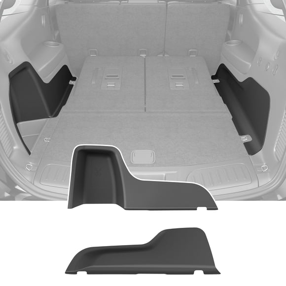 powoq Protecteur de Paroi Latérale de Cargo Compatible avec les Accessoires de Coffre Dodge Durango 2016-2026, Remplacement de Tapis de Protection de Paroi Latérale pour Coffre Dodge Durango 2016-2026 (Tapis de Coffre Latéral)