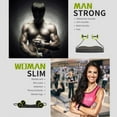 thumbnail image 3 of Equipo de fitness Rueda de rodillo Ab multifuncional para ejercicio abdominal Entrena Músculos de todo el cuerpo Equipo de rueda Ab para entrenamientos en el hogar Máquina BANYUO Hogar, 3 of 4