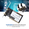 thumbnail image 4 of AR9220 300M PCI Desktop PC Tarjeta De Red Inalámbrica De Doble Banda 2.4/5GHzEscritorios Y Periféricos, Wifi, 4 of 7