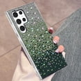 thumbnail image 2 of Compatible with Galaxy S23 Ultra Bling Case Cute Glitter Diamond for Women Girls Rhinestone Sparkle Shiny Crystal Bumper Luxury Protective Cover 3D Handmade Case for Galaxy S23 Ultra Green, 2 of 13