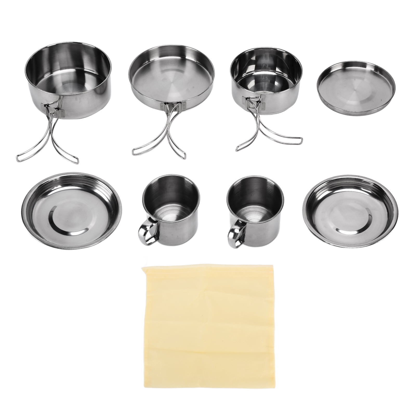 Home Hero Ensemble d'ustensiles de cuisine en acier inoxydable - Ustensiles et aides de cuisine en métal résistants à la chaleur et durables (54pcs - Argent