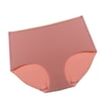 thumbnail image 4 of Bragas Mujer Calzoncillos transpirables de cintura media sin costuras Ropa interior suave, Rosa, 3XL AweSitey AP001340-08, 4 of 7