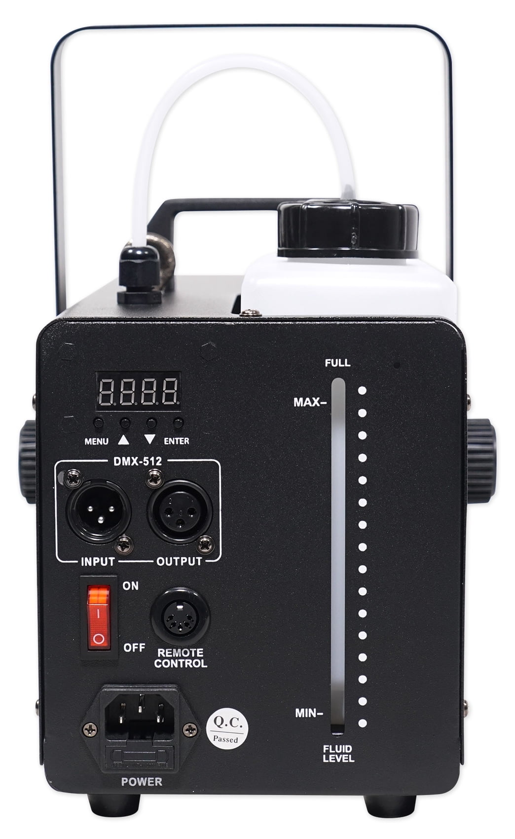Rockville R1200L Fog/Smoke Machine w LED's, 7 Channel DMX+2 Remotes+Gallon Fluid