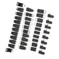 thumbnail image 5 of Paquete de 40 adaptadores USB 2.0 múltiples, conectores convertidores Mini Micro tipo B macho hembra en ángulo, 5 of 5