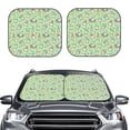 thumbnail image 2 of Naloa Spring Gnomes 2 Piece Foldable Car Sun Shades, Car Windshield Sunshade, Front Window Sunshade for Car, Truck, SUV - Large, 2 of 7