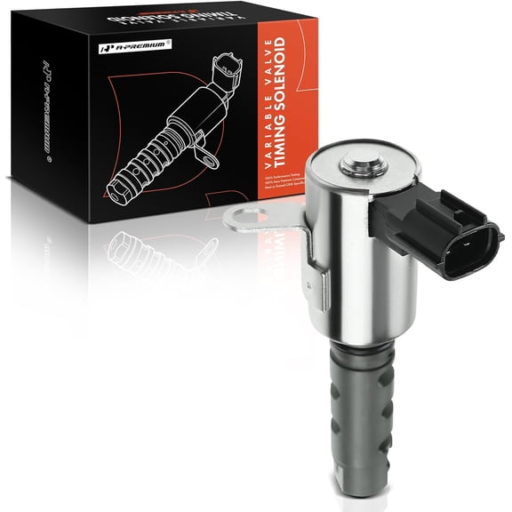 A-Premium Left Engine Variable Valve Timing Solenoid Compatible with Lexus ES300 RX300 RX400h Toyota Camry Highlander Sienna Solara