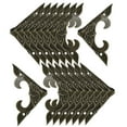 thumbnail image 7 of Box Corner Protectors Vintage Bronze Tone Guard Edge Cover Table Cabinet Jewelry Box Corner Decor 16pcs, 7 of 7