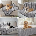 thumbnail image 5 of Waterproof Pet Blanket, Liquid Pee Proof Dog Blankets for Sofa Bed Couch, Reversible Sherpa Fleece Furniture Protector Cover for Small Medium Large Dogs Cats, 5 of 8