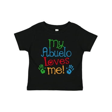 Inktastic My Abuelo Loves Me Boys or Girls Toddler T-Shirt