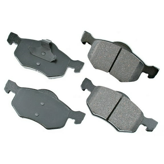 Akebono PRO-ACT Ultra-Premium Brake Pad Set, Ceramic Fits select: 2001-2007 FORD ESCAPE, 2001-2006 MAZDA TRIBUTE