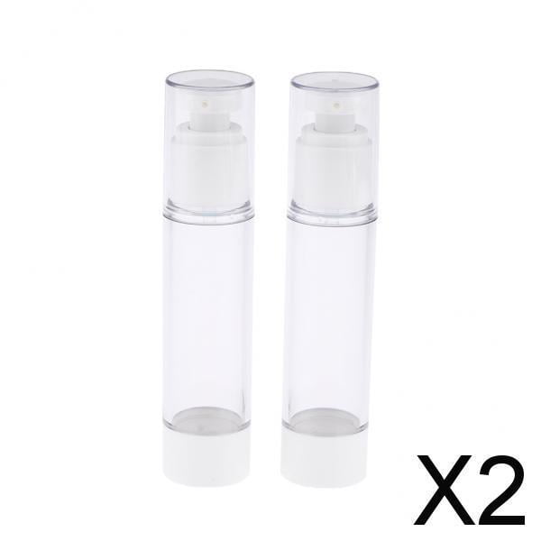 Envases de vacío cosméticos,Enlatado de tarros de vidrio redondos,Envases cosméticos vacíos,Contenedor de maquillaje redondo,Botella de esencia,Frascos de vidrio redondos,Envases 2 piezas