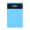 Blue, variant on DIY LCD Displays No Welding Dual USB Battery Charge Shell Super Fast Charging 18650 Batteries Power Bank Case Storage Box WHITE