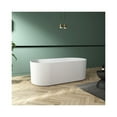 thumbnail image 4 of A&E Bath and Shower BT-7681-59 A&E Bath and Shower Narnia-59 Bathtub in White, 4 of 4